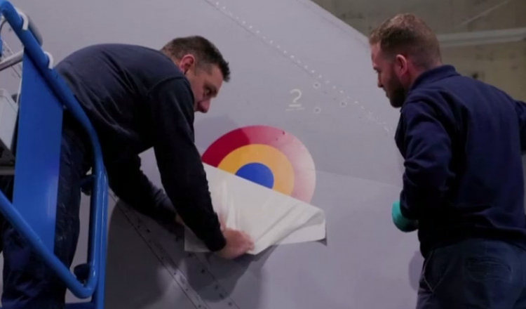 VIDEO. Avioanele de luptă F-16 cumpărate de România din Norvegia au primit însemnele naționale