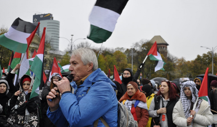 Cine e în spatele mitingurilor pro-Palestina din România