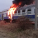Un tren care a plecat din Iași spre Tecuci a luat foc în gara Bârnova. 110 persoane au fost evacuate