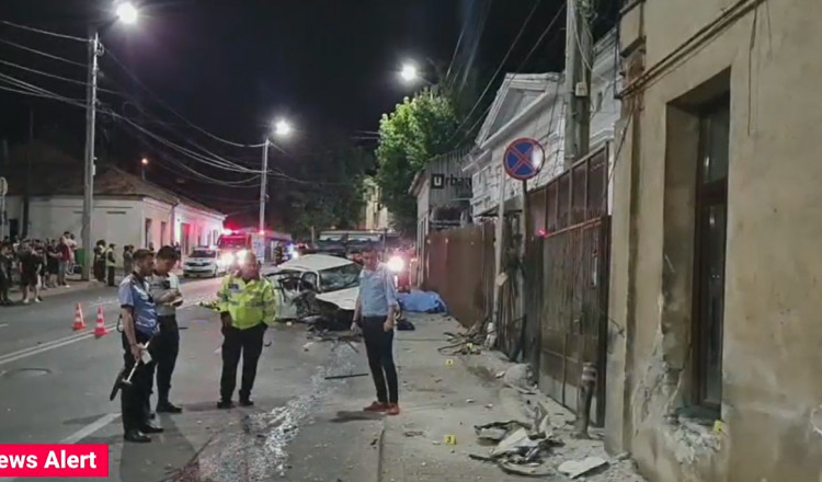 Femeia care a condus beată cu 148 km/oră în Iași și a ucis patru muncitori a fost plasată în arest la domiciliu