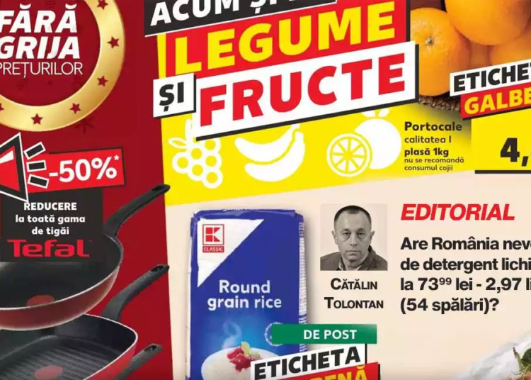 Tolontan se alătură ultimului ziar din România fără reclame la păcănele, catalogul Kaufland