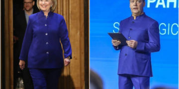 Medvedev, subiect de glume: „Poartă costumul lui Hillary Clinton?”