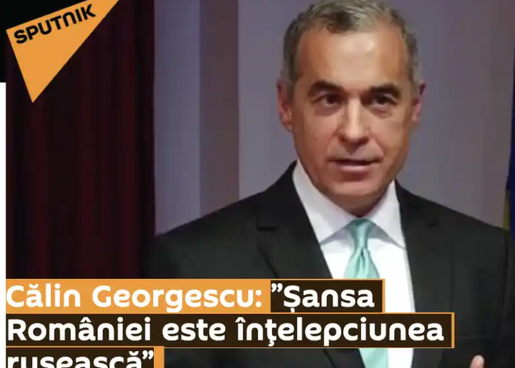 Călin Georgescu: Nu sunt extremist, nu sunt fascist, sunt un român care îşi iubeşte ţara