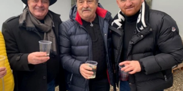Șeful AEP, Toni Greblă, prezent la taierea porcului in vila in care este acum sediul de campanie al lui Calin Georgescu!