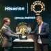 Hisense și FIFA oferă fanilor ocazia de a admira trofeul Cupei Mondiale FIFA Club 2025™, la CES 2025