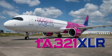 Wizz Air a recepționat primul avion Airbus A321XLR din flota sa, construit pentru zborurile pe distanțe lungi