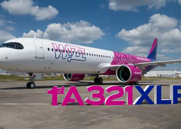 Wizz Air a recepționat primul avion Airbus A321XLR din flota sa, construit pentru zborurile pe distanțe lungi
