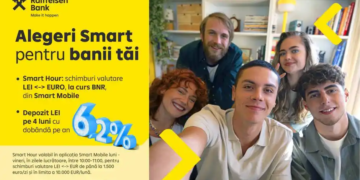 Ofertă nouă pentru depozite la termen pe 4 luni. Raiffeisen Bank vine cu dobânzi avantajoase, schimburi valutare fără limită și Smart Hour la cursul BNR