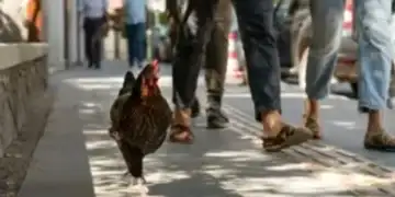 Invazie de găini într-un oraș plin cu turiști din Spania: sute de păsări umblă libere pe străzi și pe plaje. Autoritățile nu găsesc soluții
