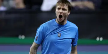 Gest nesportiv comis de jucătorul de tenis kazah Alexander Bublik. Și-a evitat adversarul la finalul meciului